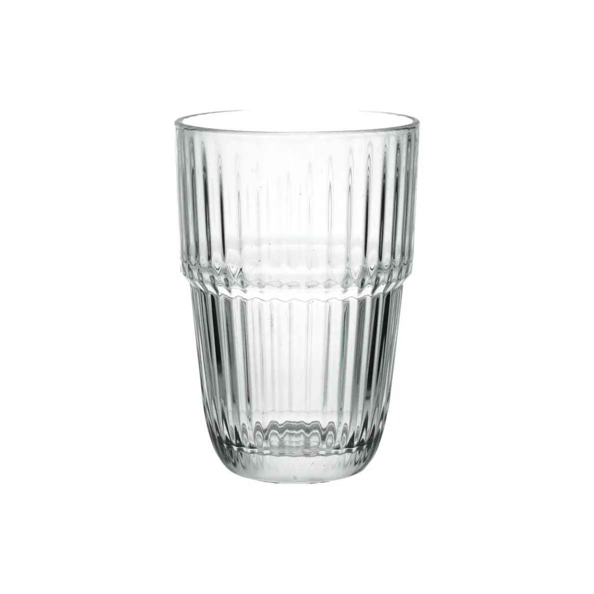 Hittebestendig glas, geribbeld, 330 ml