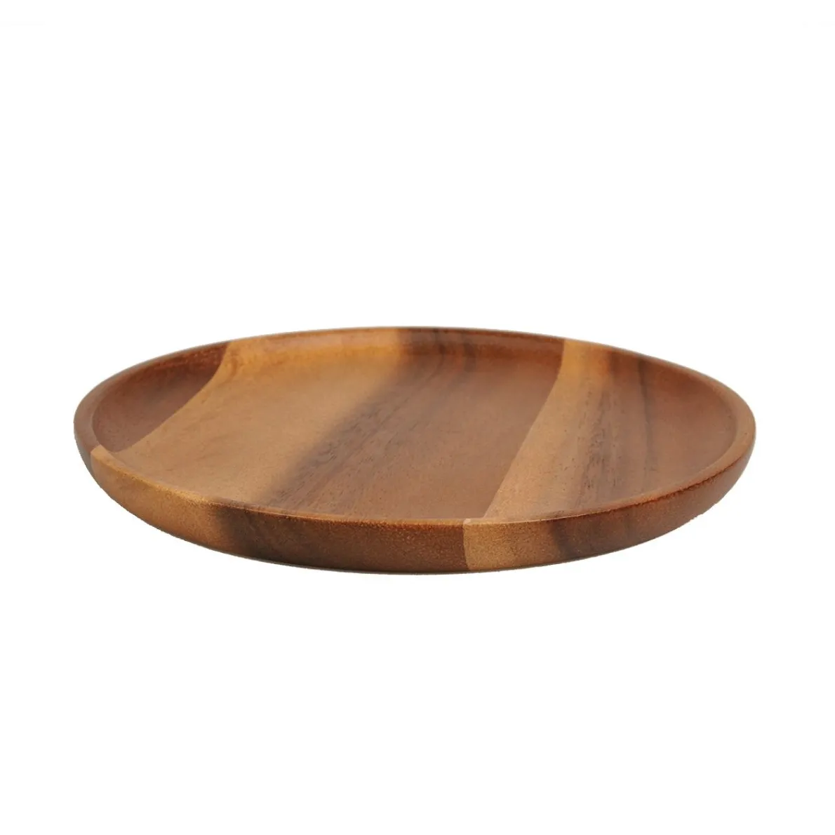 Houten bord, acacia, Ø 25 cm
