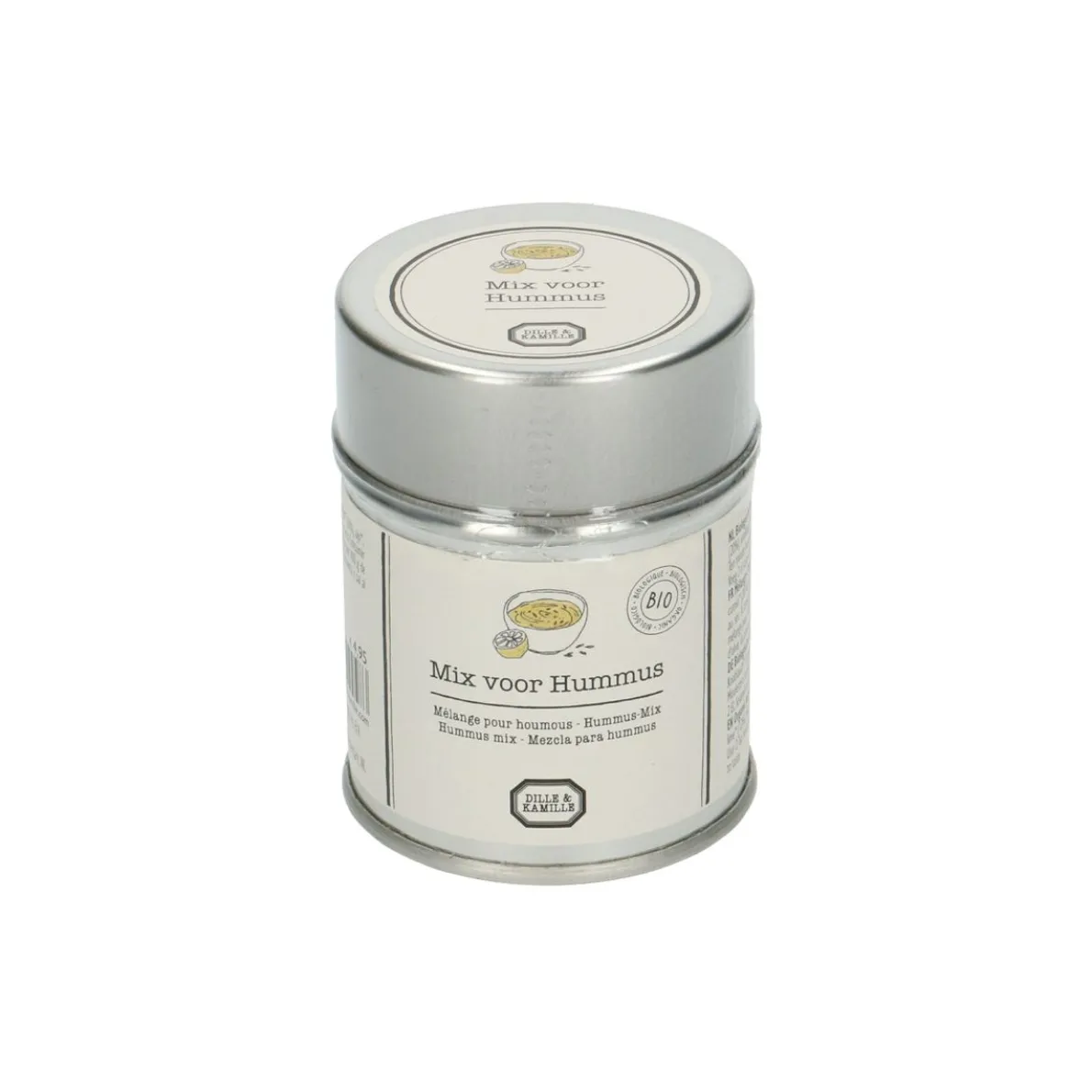 Hummus mix, biologisch, blikje, 50 g