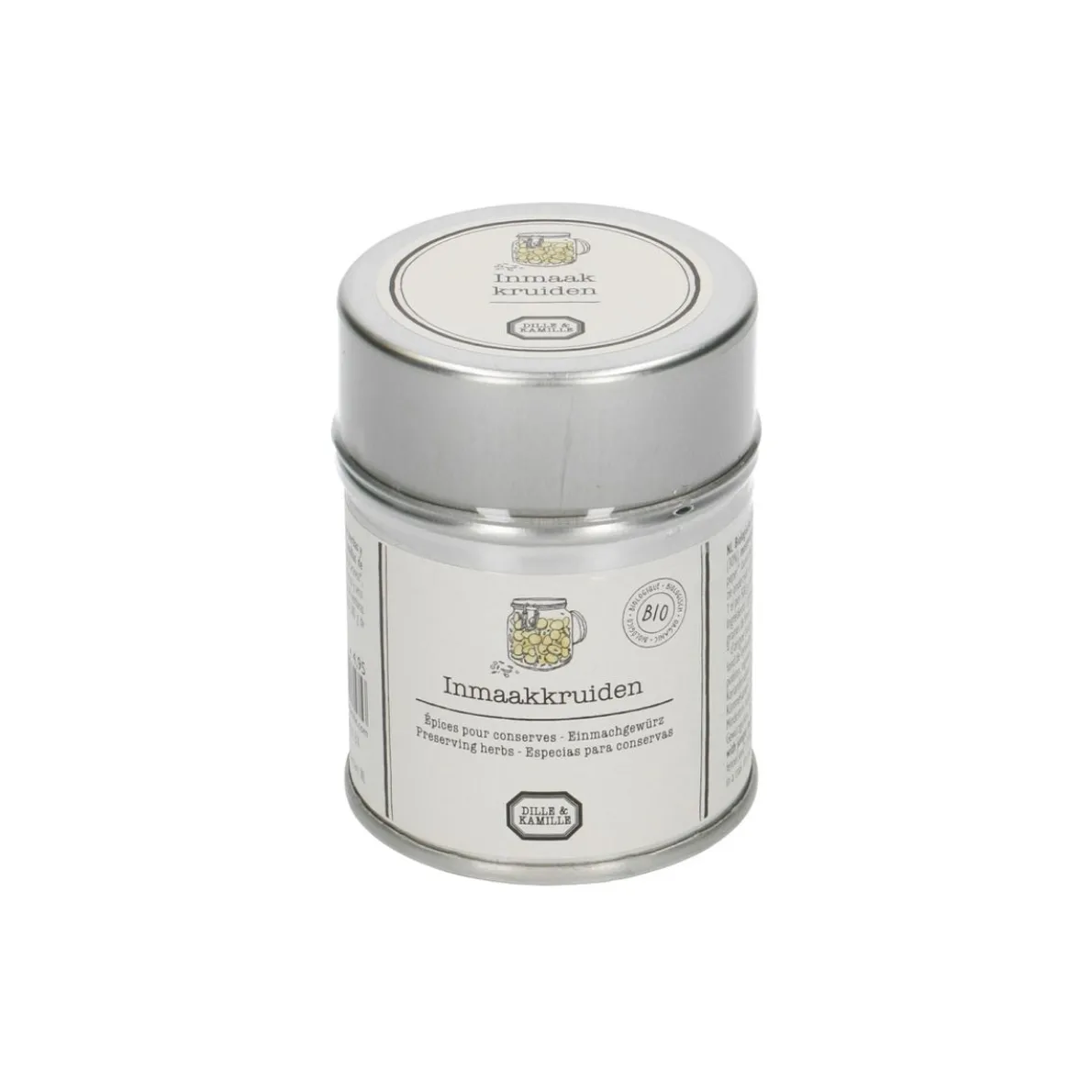 Inmaakkruiden, biologisch, blikje, 30g