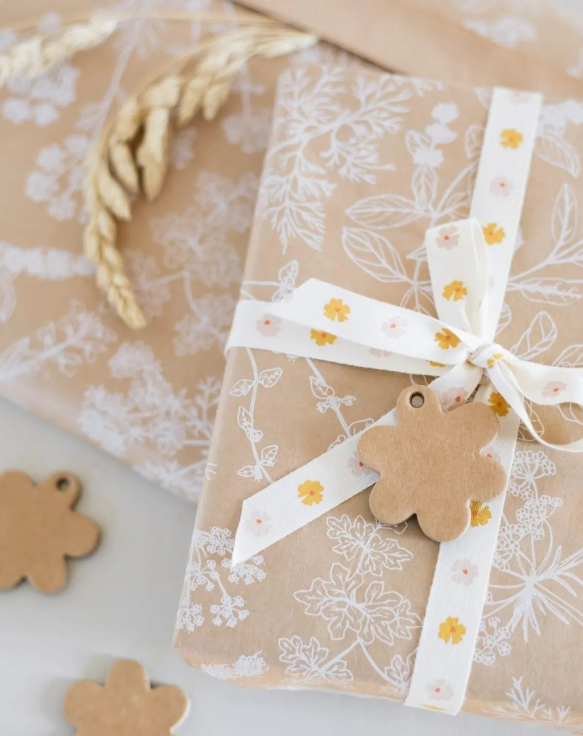 Inpakpapier, kruiden 70 x 250 cm