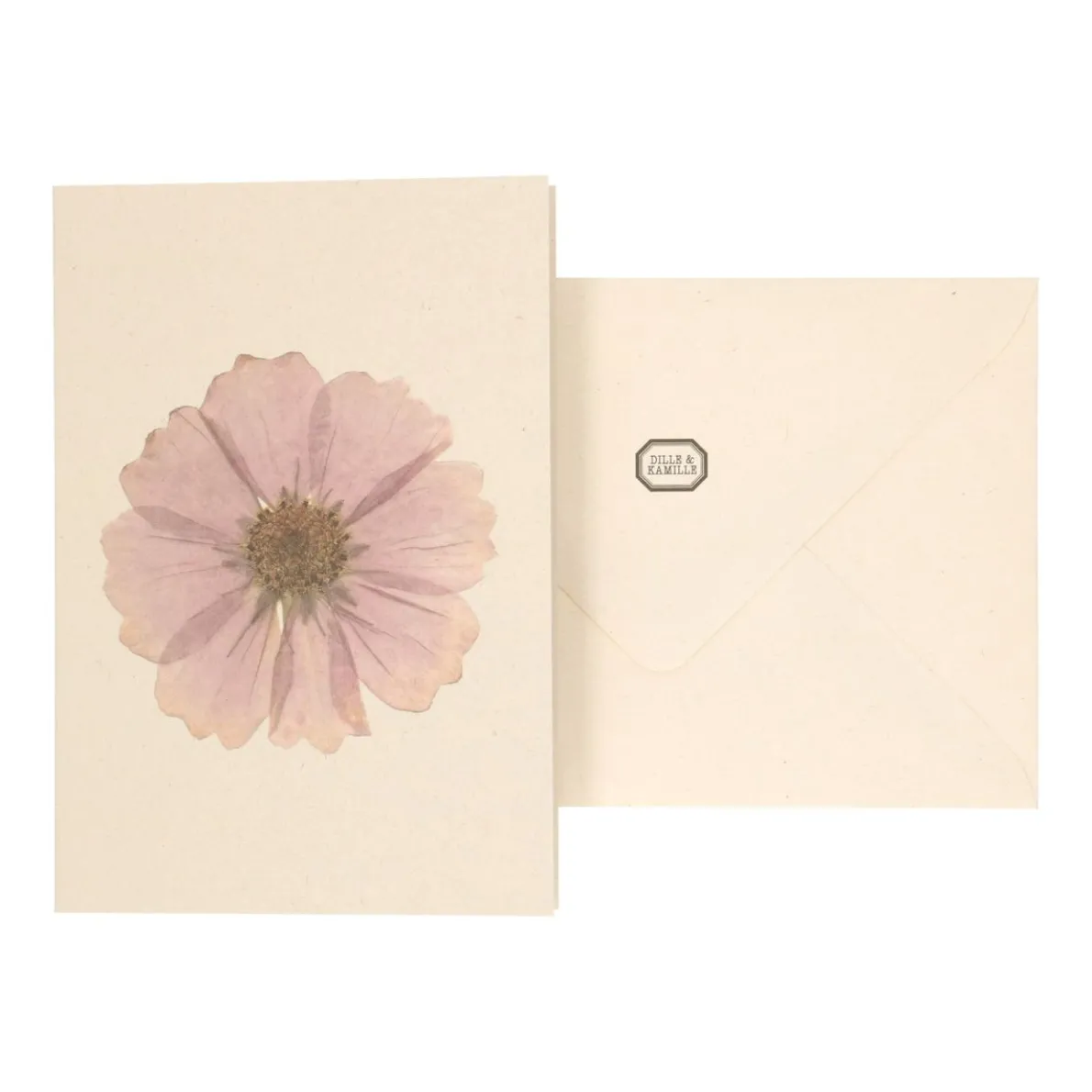 Kaart met envelop, cosmos