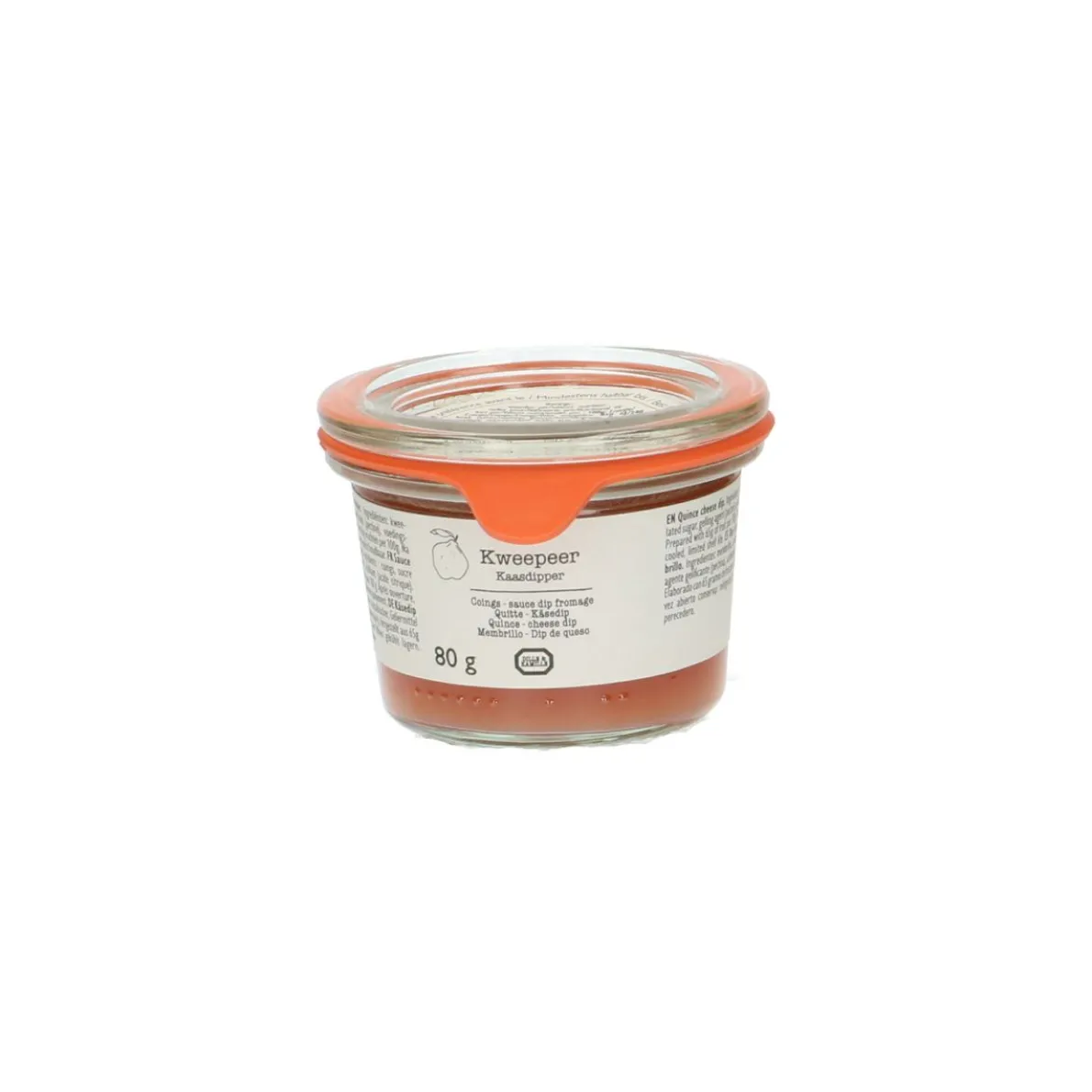 Kaasdipper, kweepeer, 80 gram