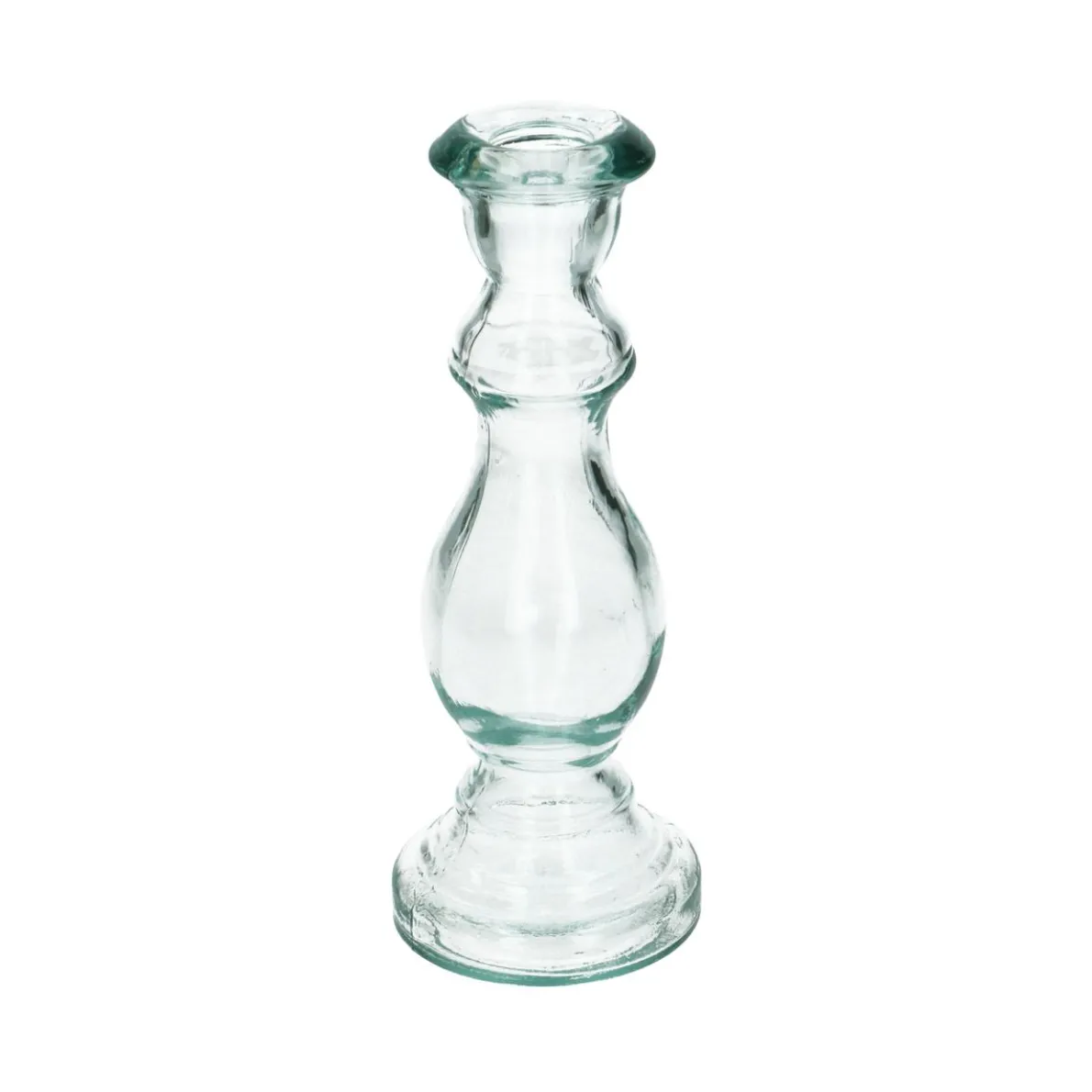 Kandelaar, recycled glas