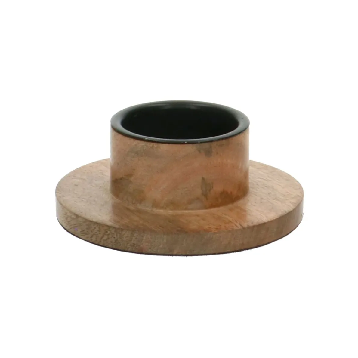 Kandelaar voor adventskaars, mangohout, Ø 11 cm