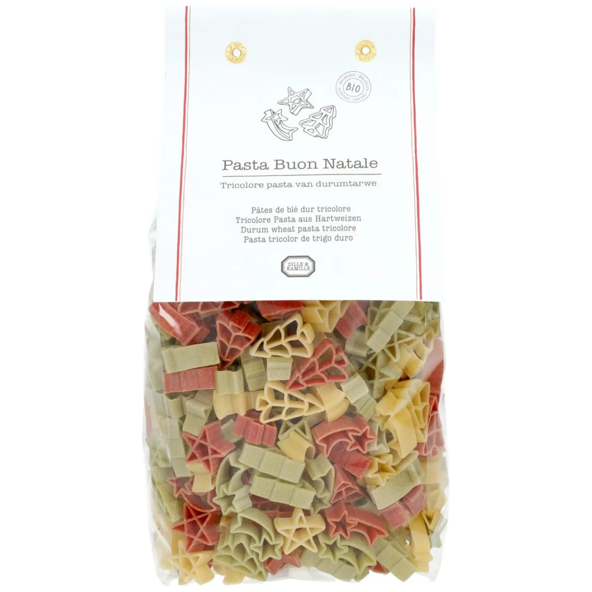 Kerstpasta, 'Buon natale', biologisch, 500 gram