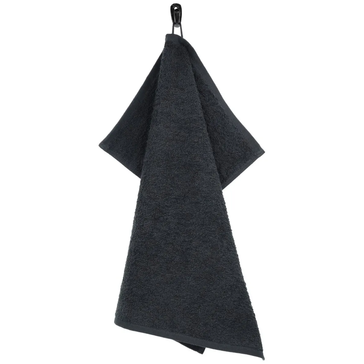 Keukendoek, Recycled katoen, Donkergrijs, 50 x 50 cm