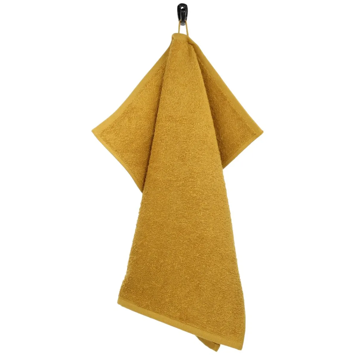 Keukendoek, Recycled katoen, Okergeel, 50 x 50 cm