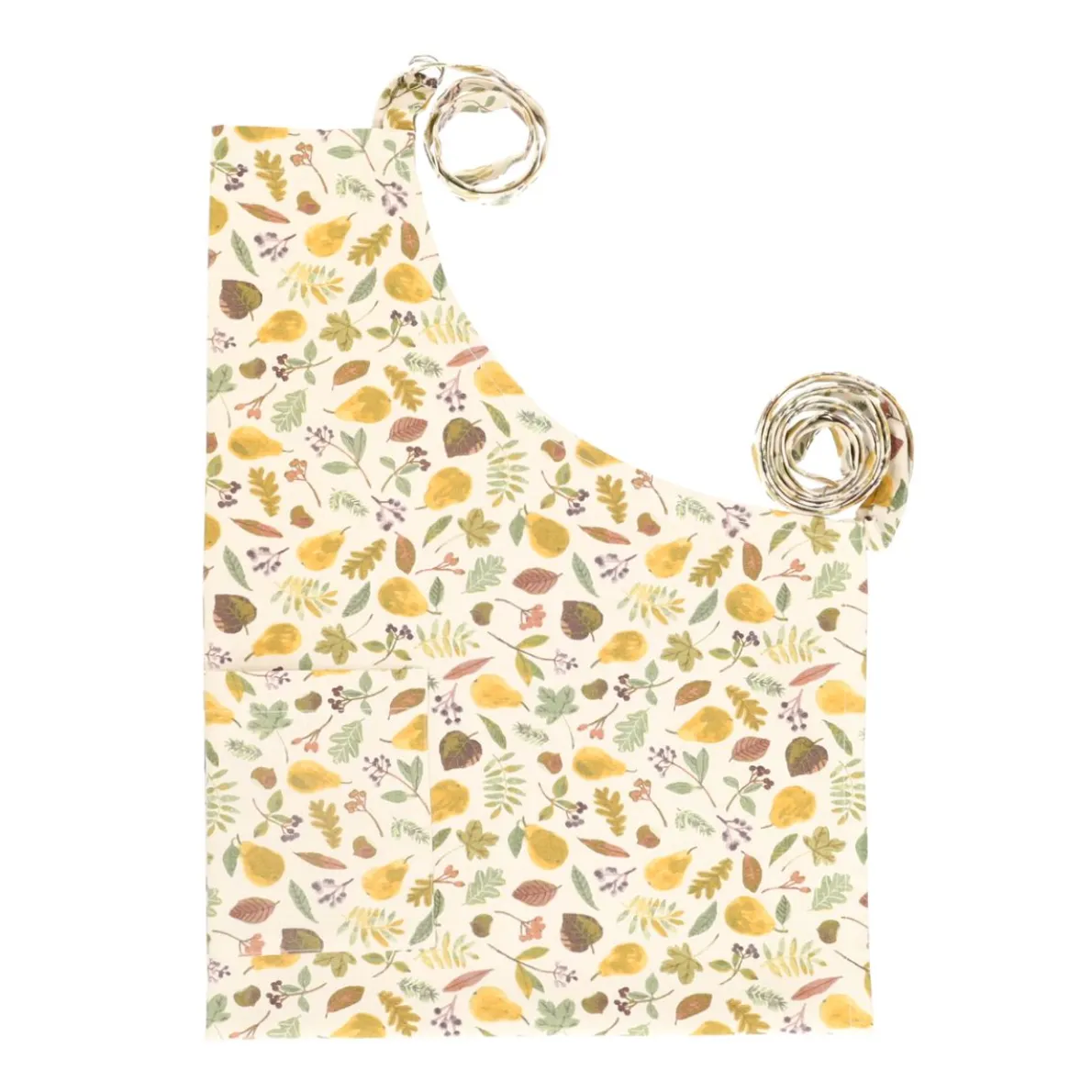 Keukenschort, GOTS bio-katoen, perenoogst, 85 x 90 cm