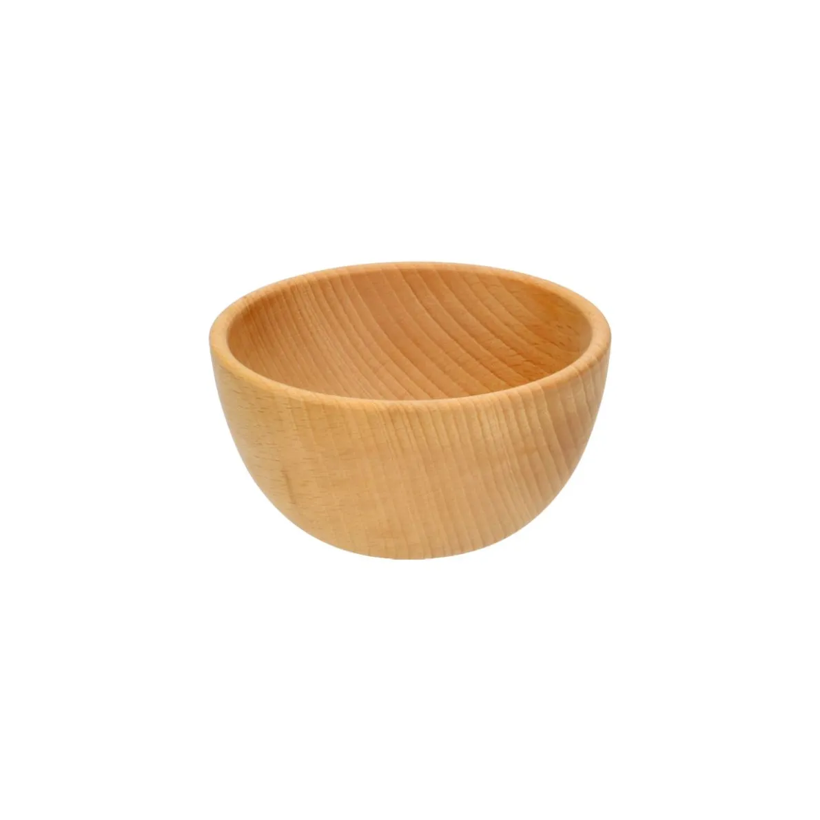 Kom, beukenhout,  Ø 10 x 5 cm