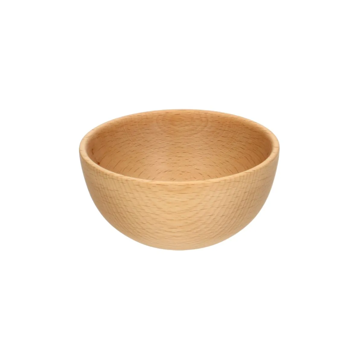 Kom, beukenhout,  Ø 12 x 5,5 cm