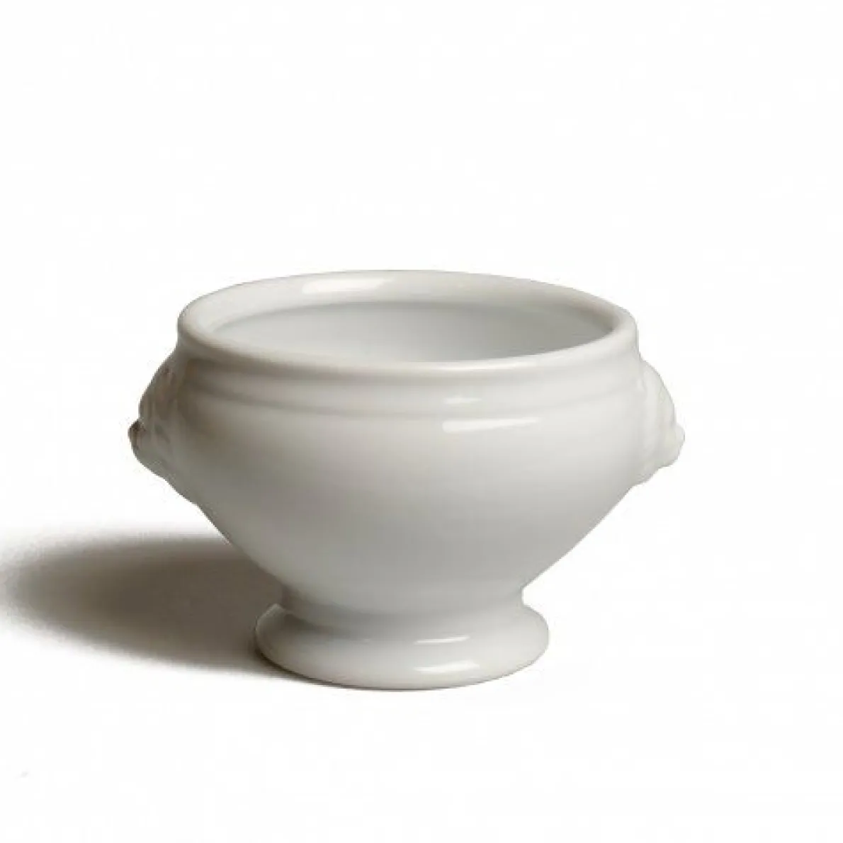 Kom leeuwenkop, porselein, Ø 10,5 cm