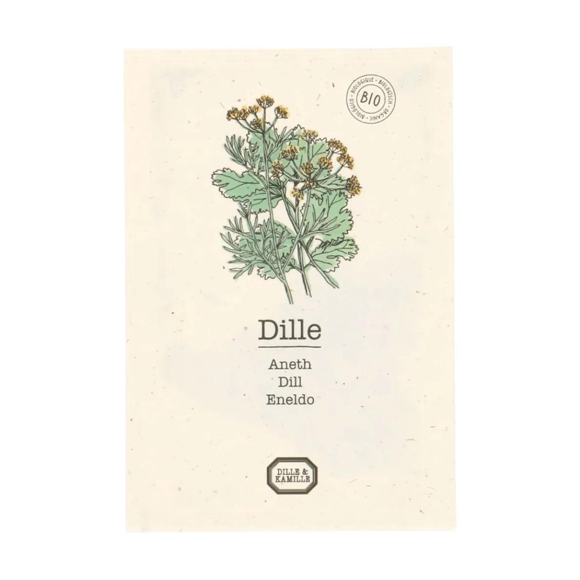 Kruidenzaden, biologisch, dille, 1 g