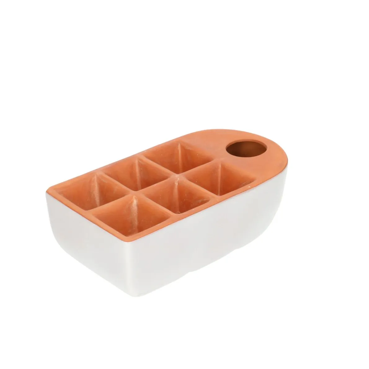 Kweekbakje met waterreservoir, terracotta, 20 x 11 cm