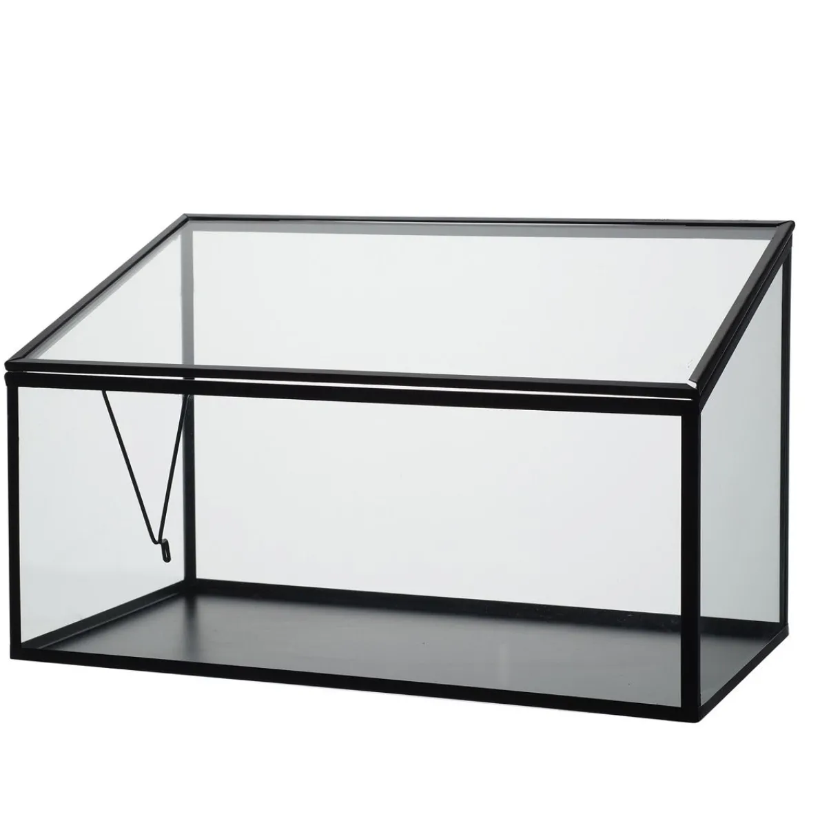 Kweekkas, glas en zink