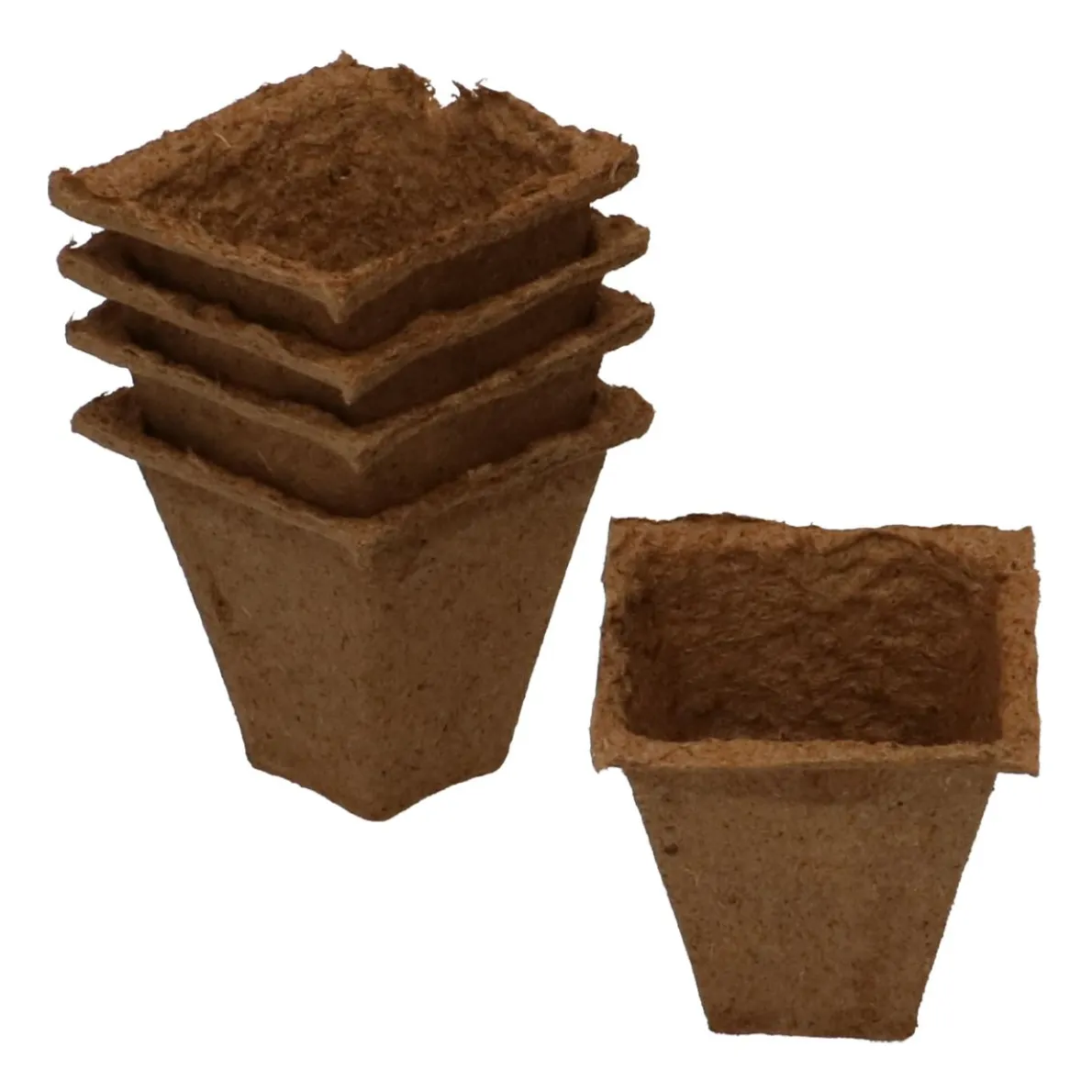 Kweekpotjes, biologisch afbreekbaar, 5 stuks
