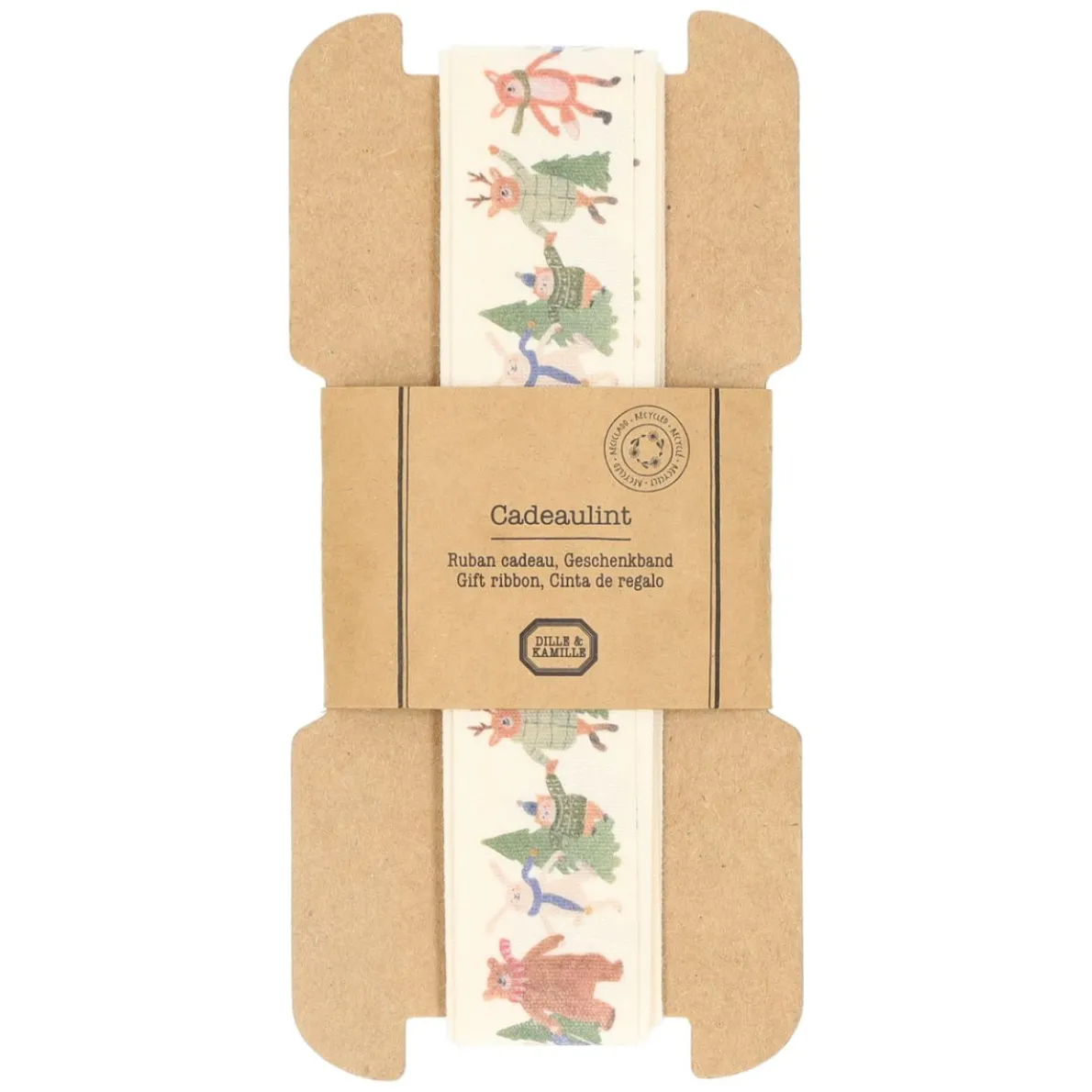 Lint, dansende dieren, 2,5 x 300 cm