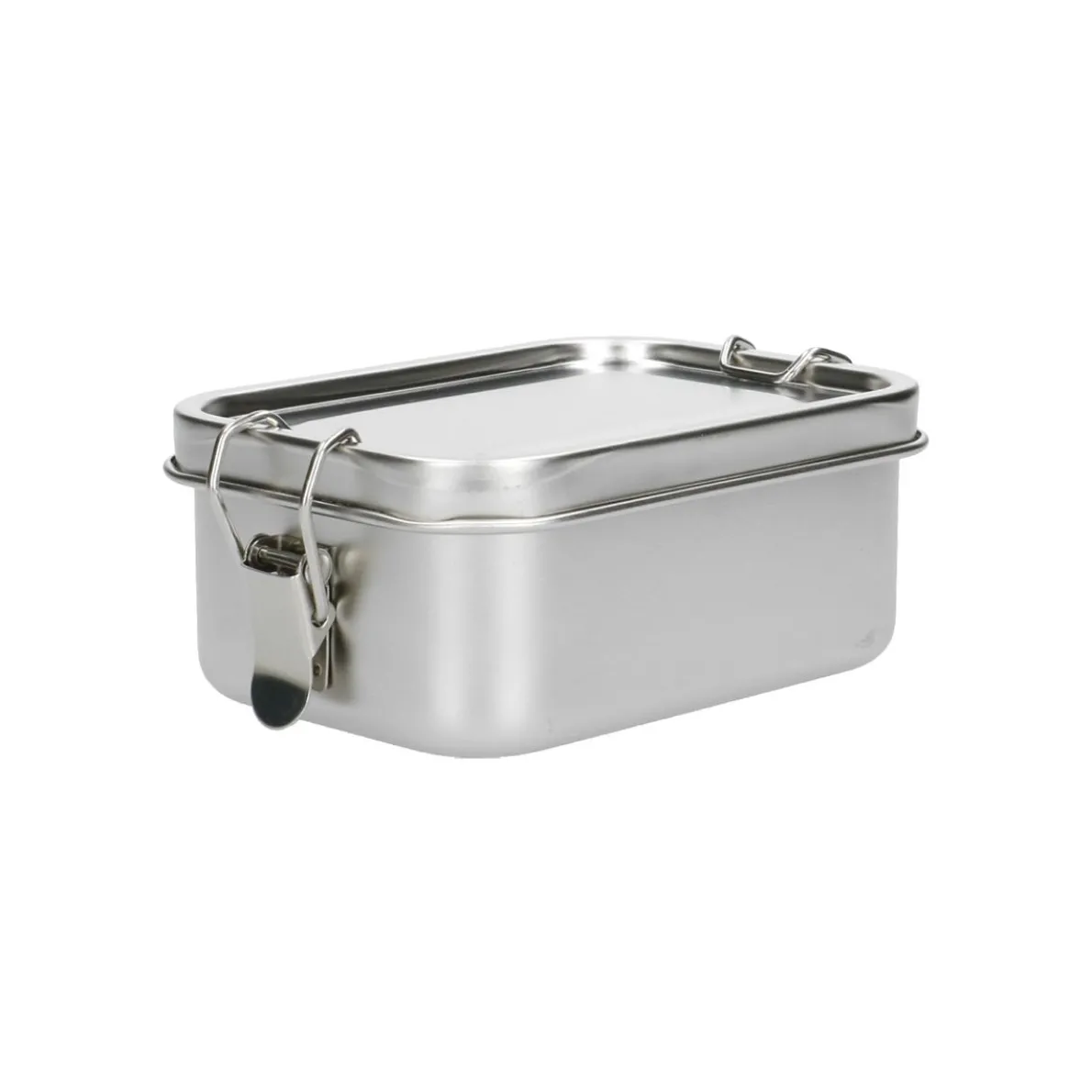 Lunchbox met siliconen ring, RVS, 550 ml