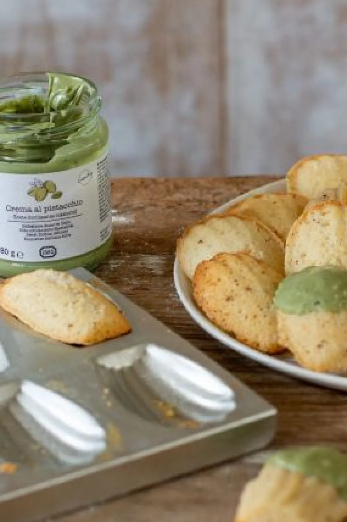 Madeleinevorm, gerecycled rvs, PFAS-vrij, 12 stuks