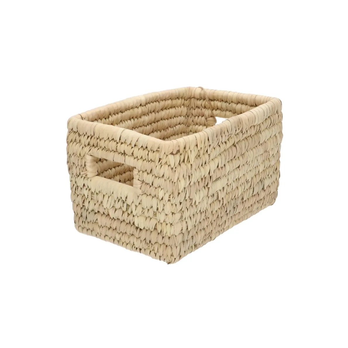 Mand met handvat, dadelblad, klein