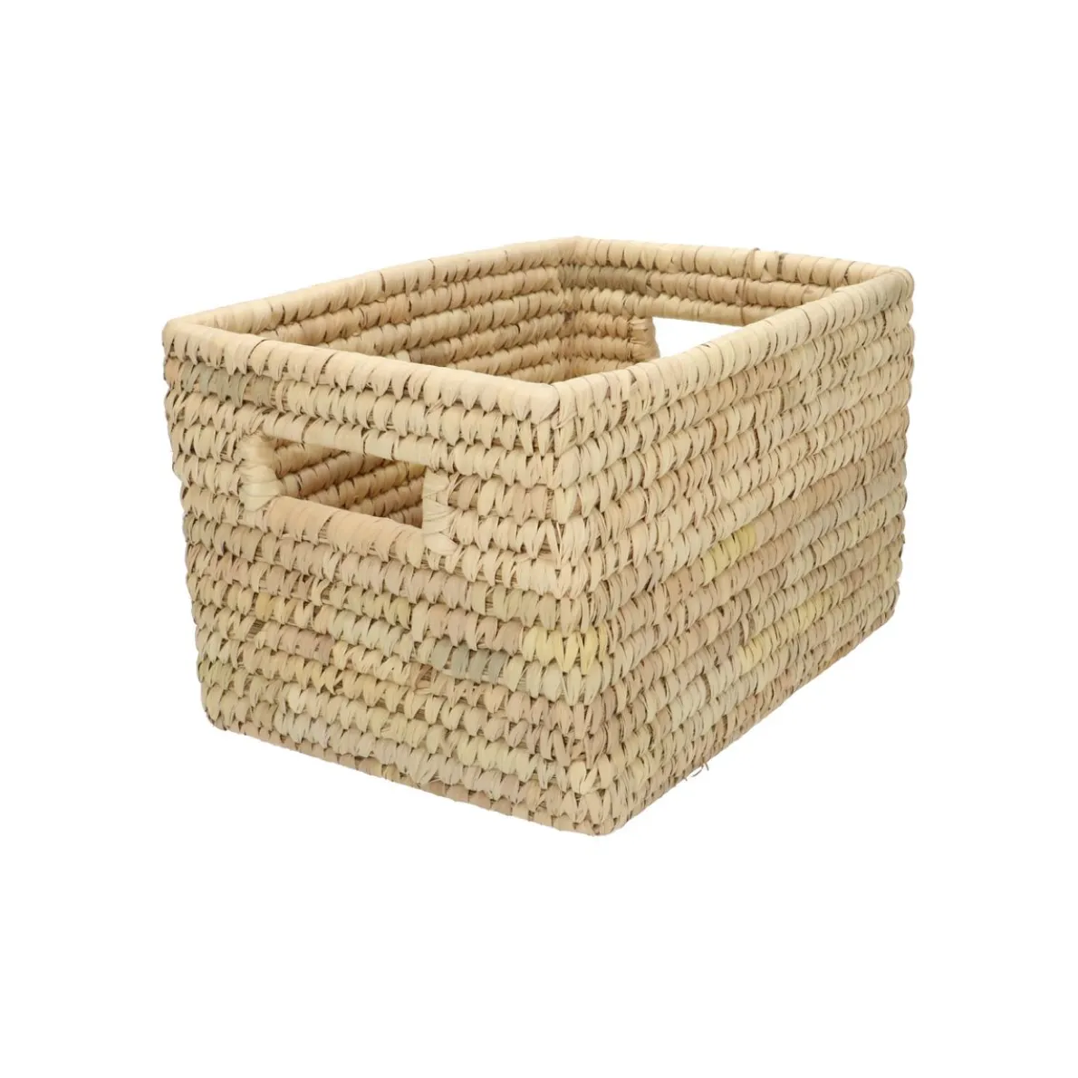 Mand met handvat, dadelblad, middel