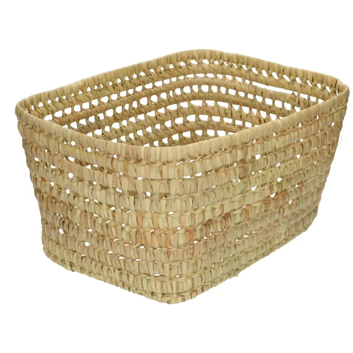 Mand, rechthoekig, palmblad, groot