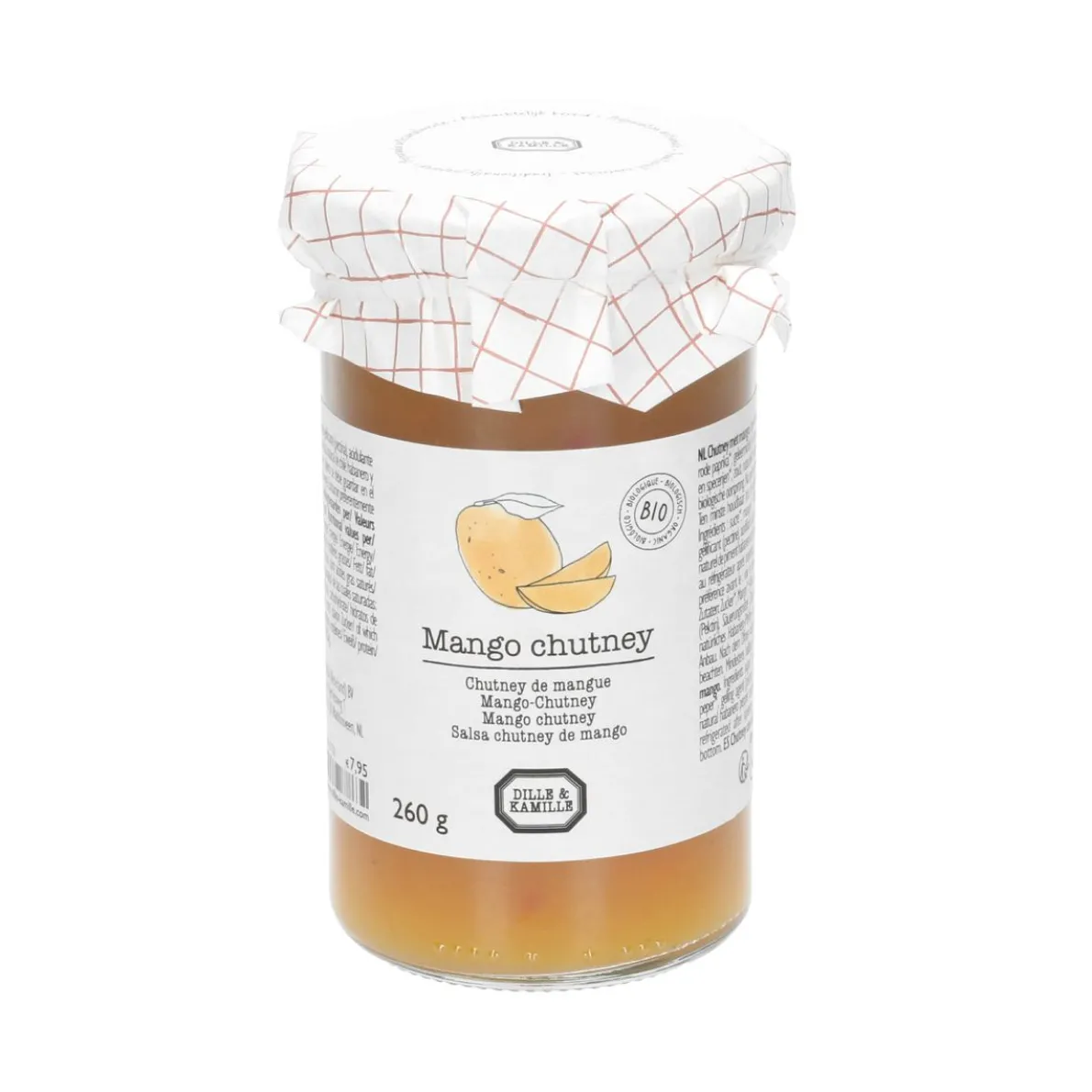 Mangochutney, biologisch, 260 gram