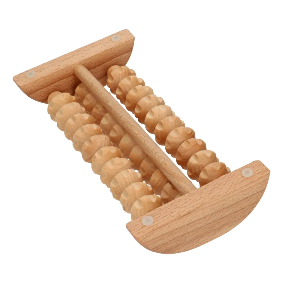 Massageroller, voeten, beukenhout