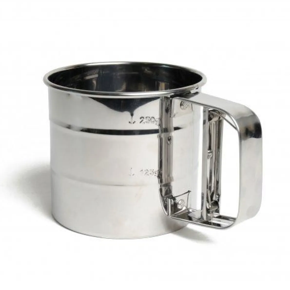 Meelzeef, roestvrij staal, Ø 10 cm