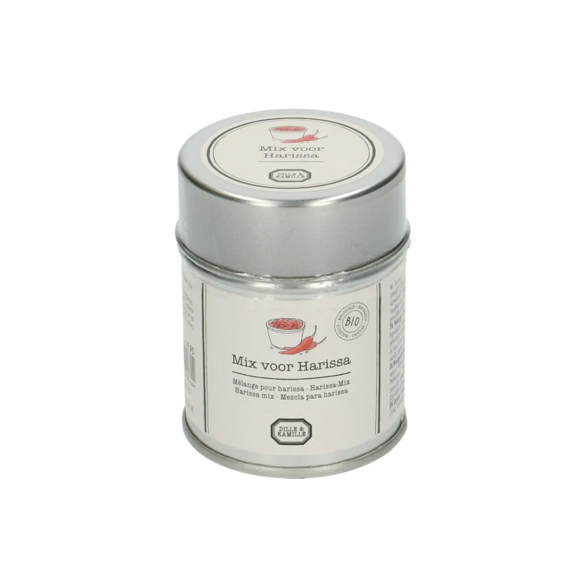 Mix voor harissa, biologisch, blikje, 45 g