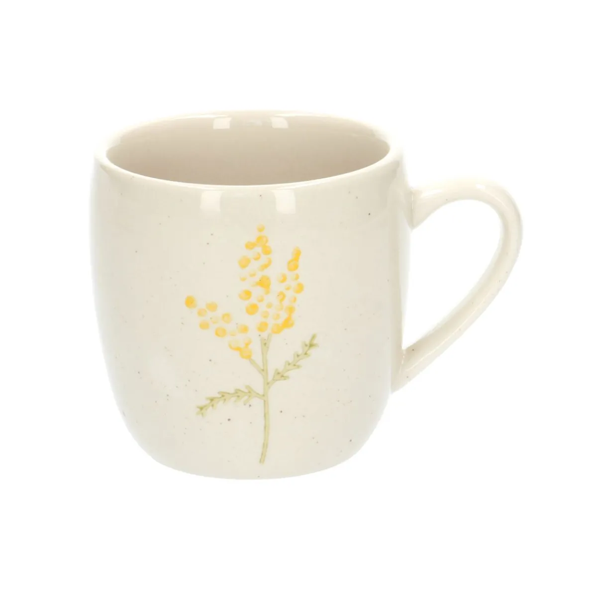 Mok, steengoed, mimosa, Ø 8,5 cm