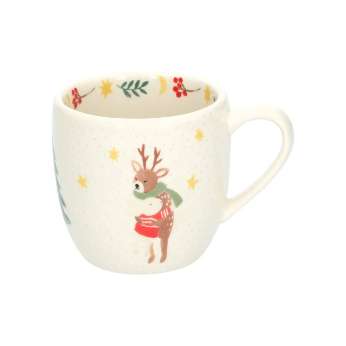 Mok, steengoed, uil, Ø9 cm