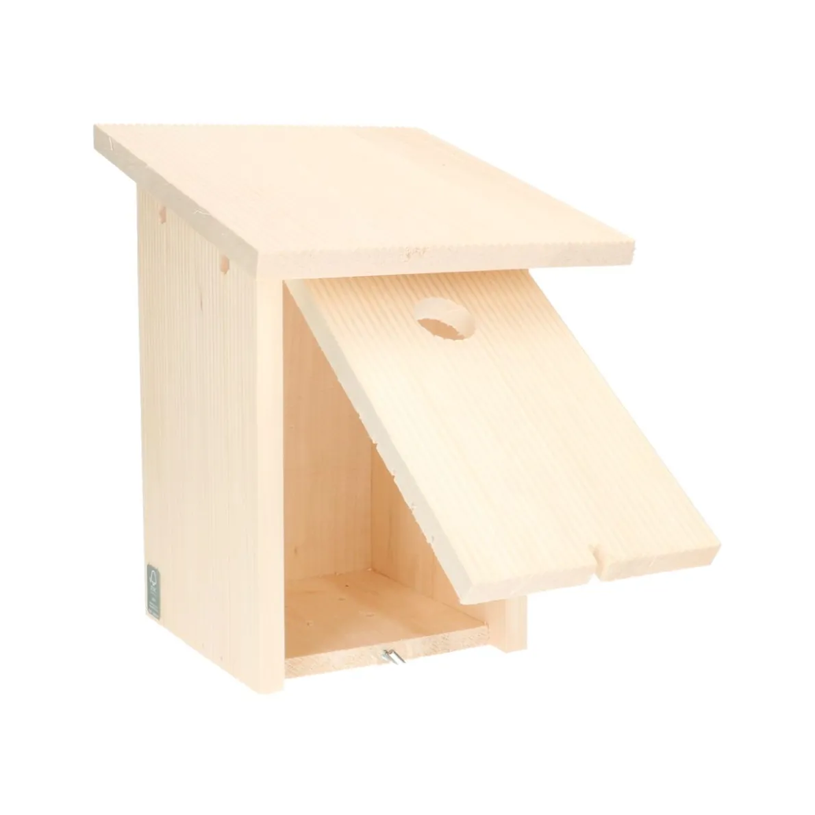 Nestkast pimpelmees, fsc elzenhout, 18,5 x 20 x 26 cm