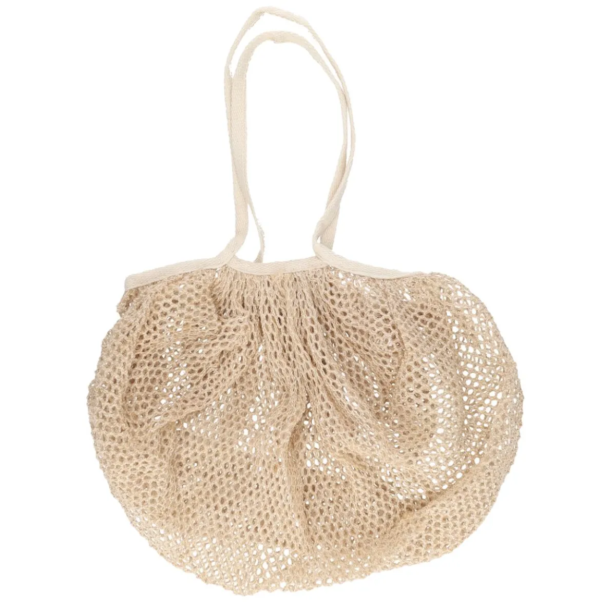 Nettasje, jute en katoen, naturel, 40 x 35 cm