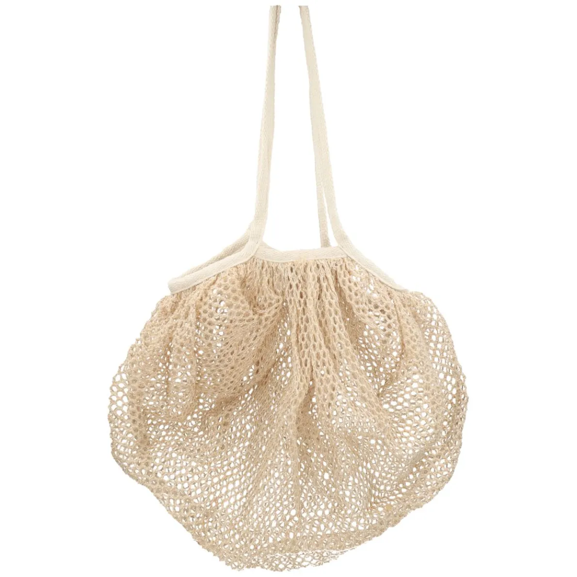 Nettasje, jute en katoen, naturel, 40 x 35 cm