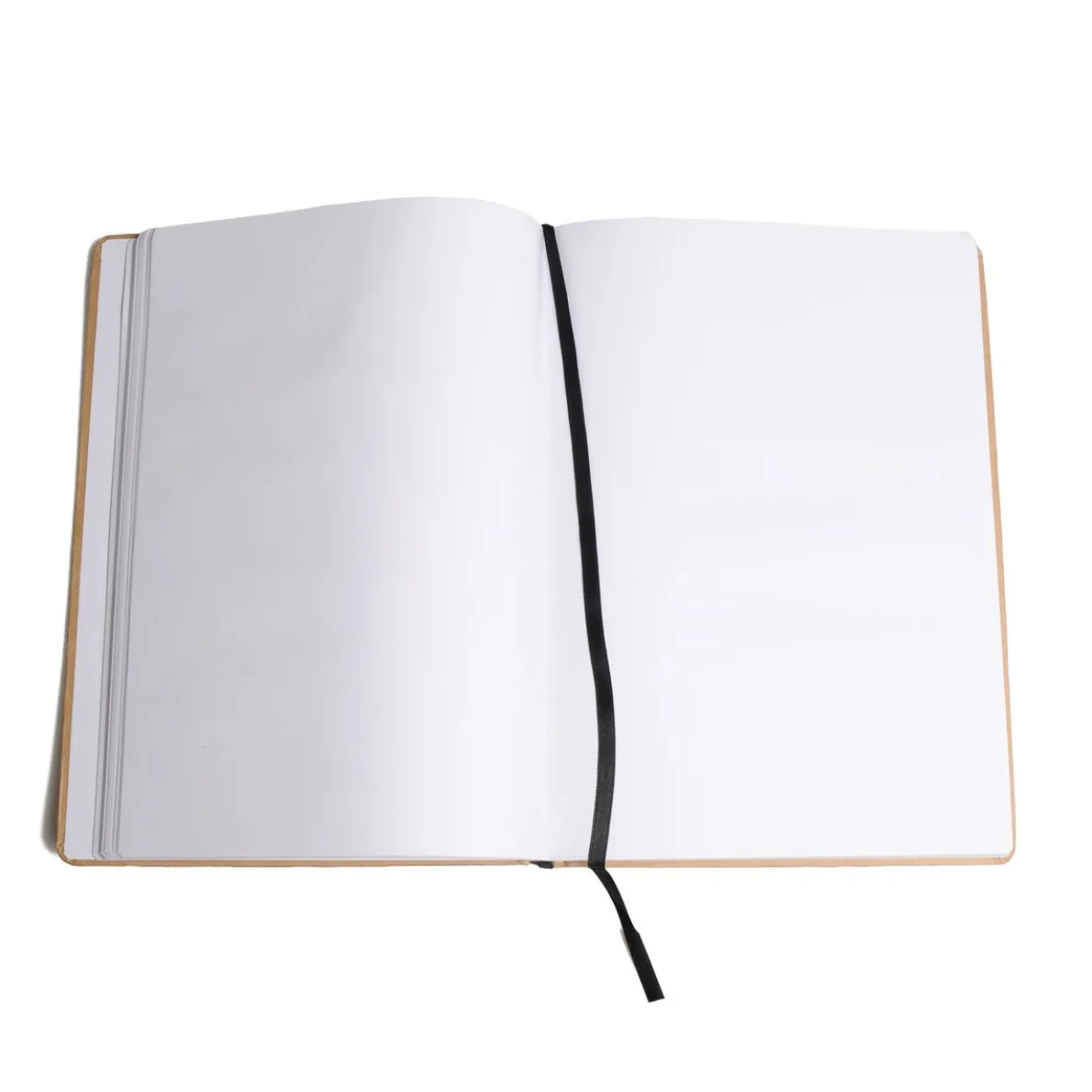 Notitieboekje, blanco niet-gelinieerd papier, 25,5 x 18 cm