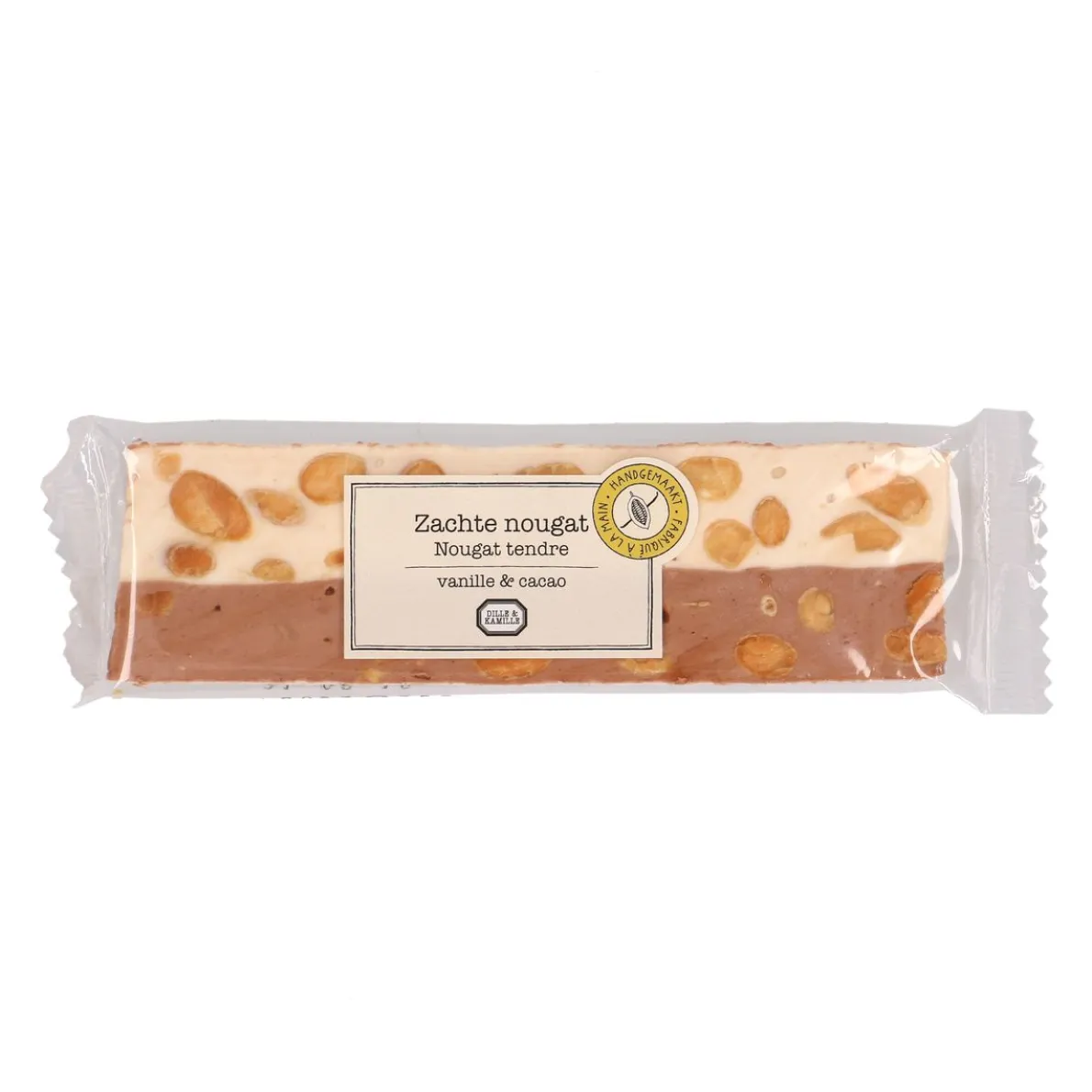Nougat vanille & cacao, 75 gram