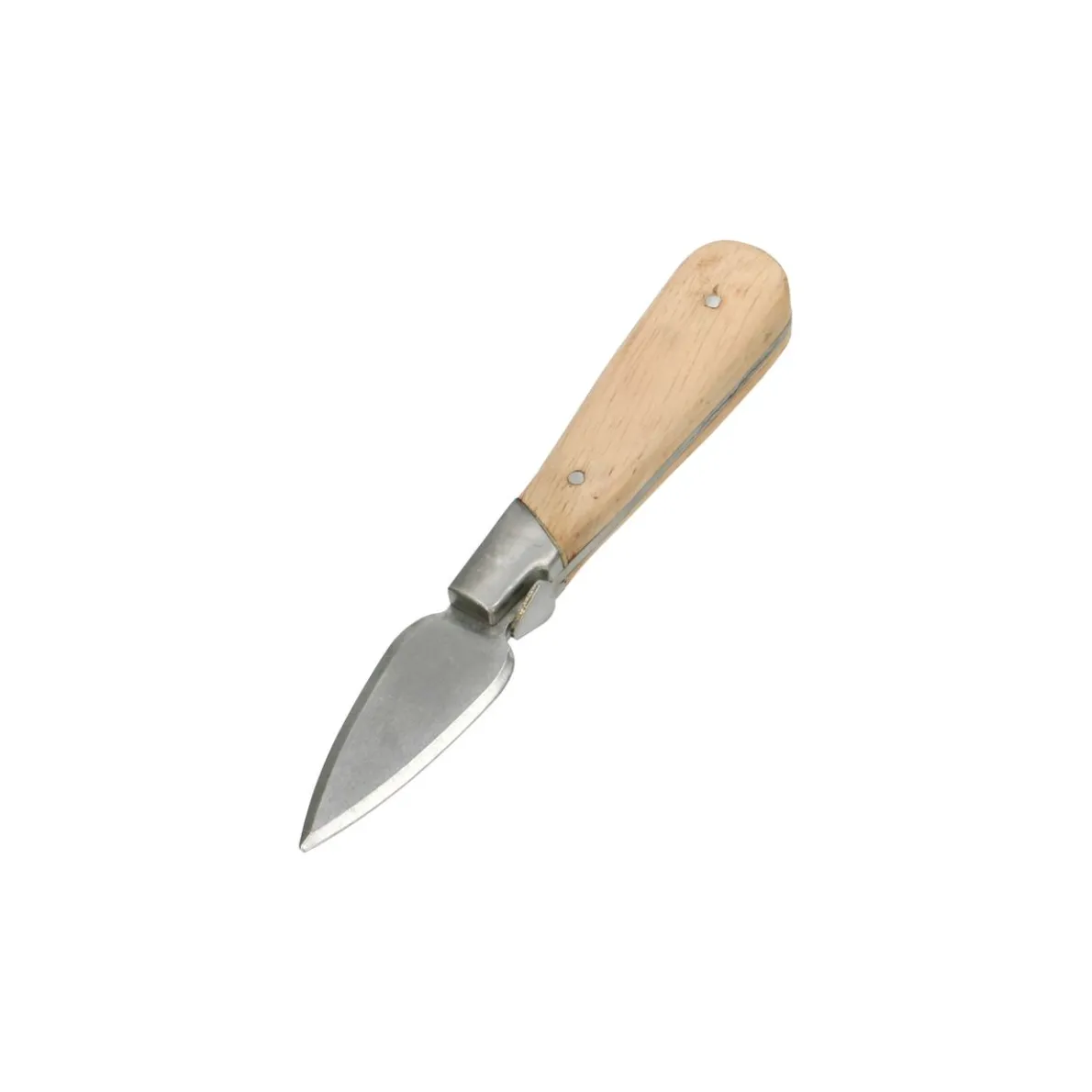 Oestermes, rubberhout/roetsvrijstaal