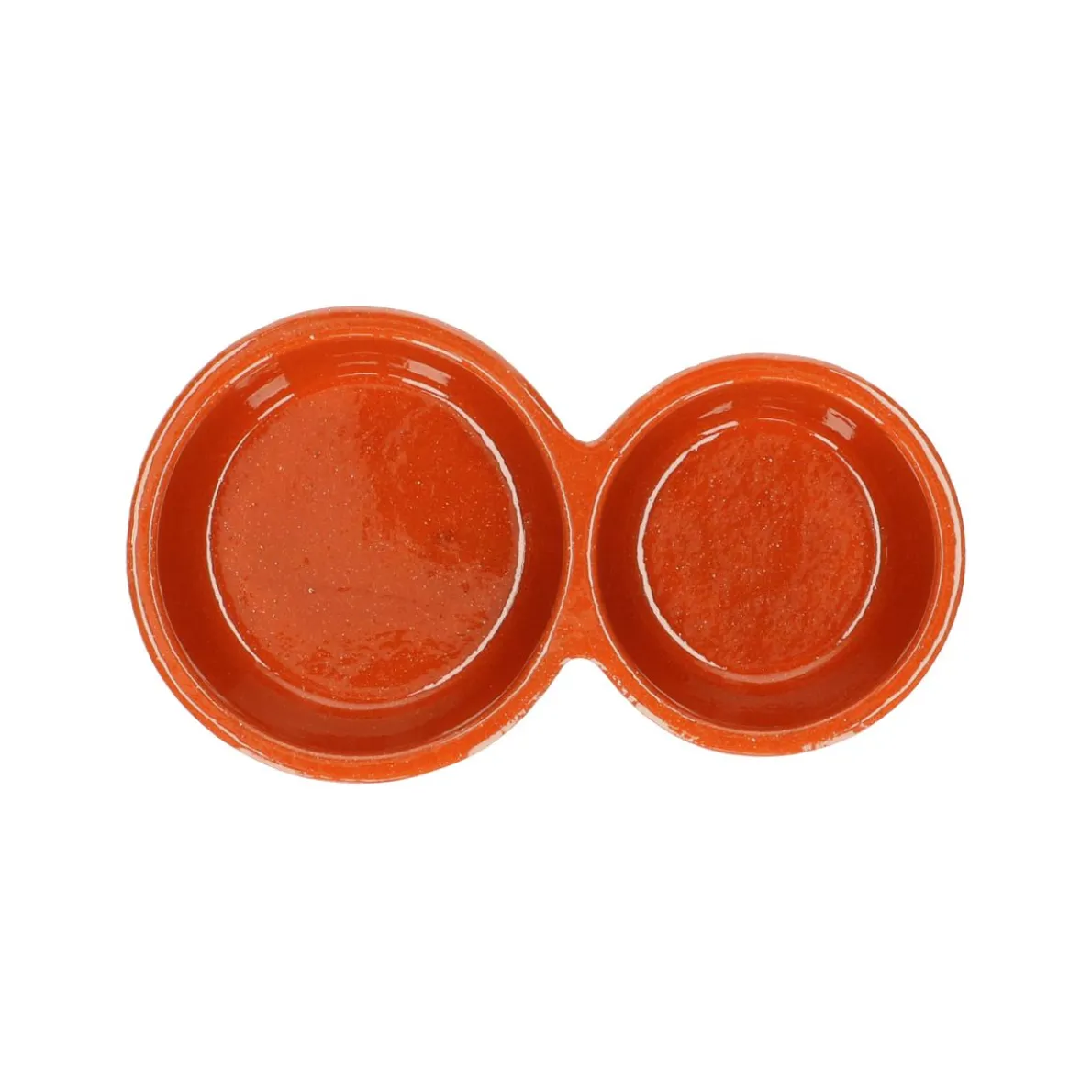 Olijfschaaltje met takjes, terracotta