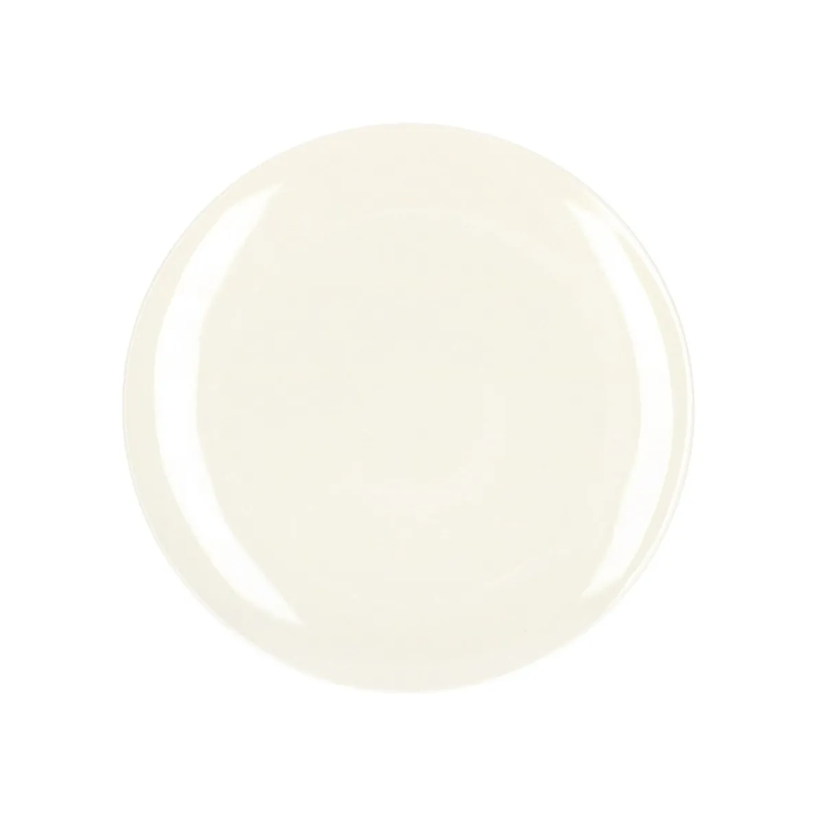 Ontbijtbord, organisch, porselein, wit, Ø 20 cm