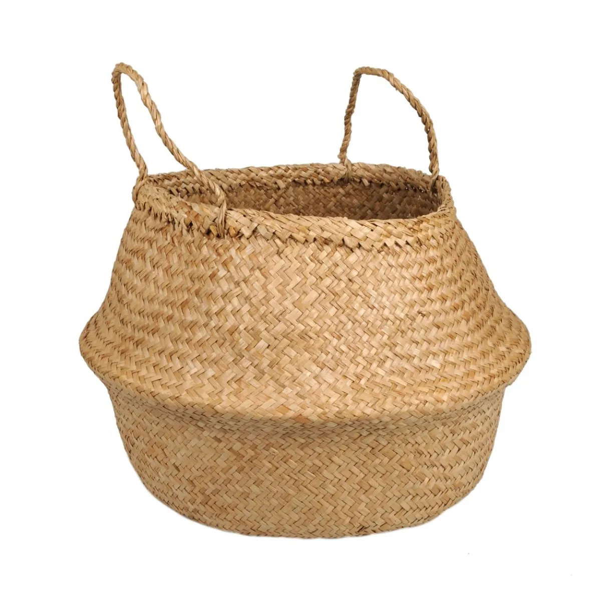 Oogstmand, zeegras, naturel, 30 x 45 cm