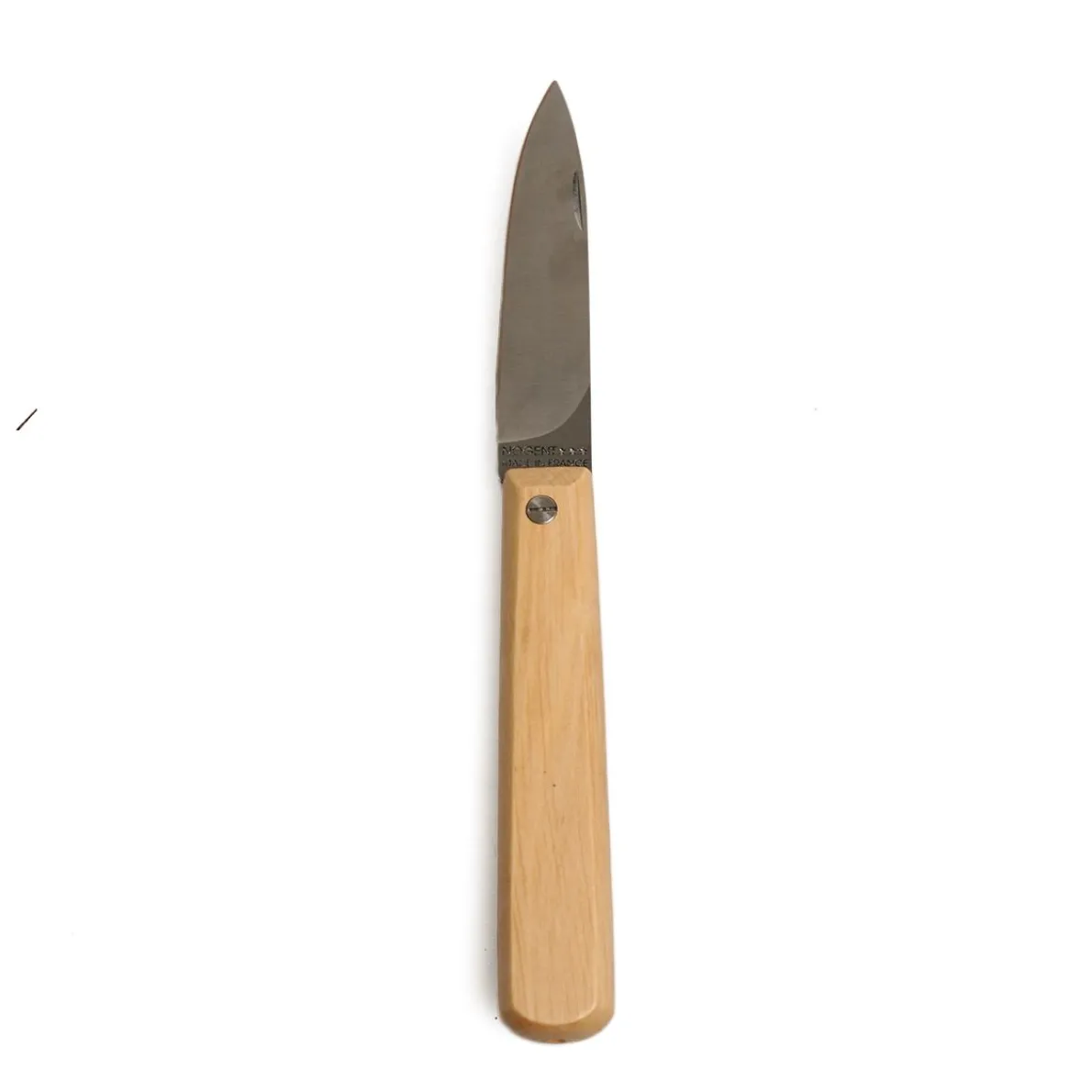 Opvouwbaar mesje, Nogent, beukenhouten handvat, 18 cm