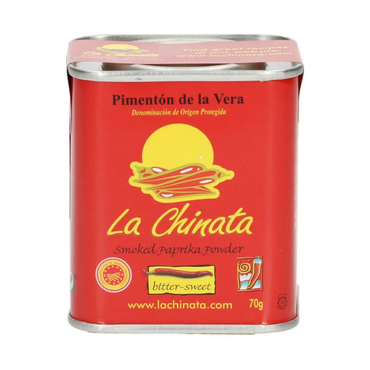 Paprikapoeder ’La Chinata’, licht pittig, gerookt