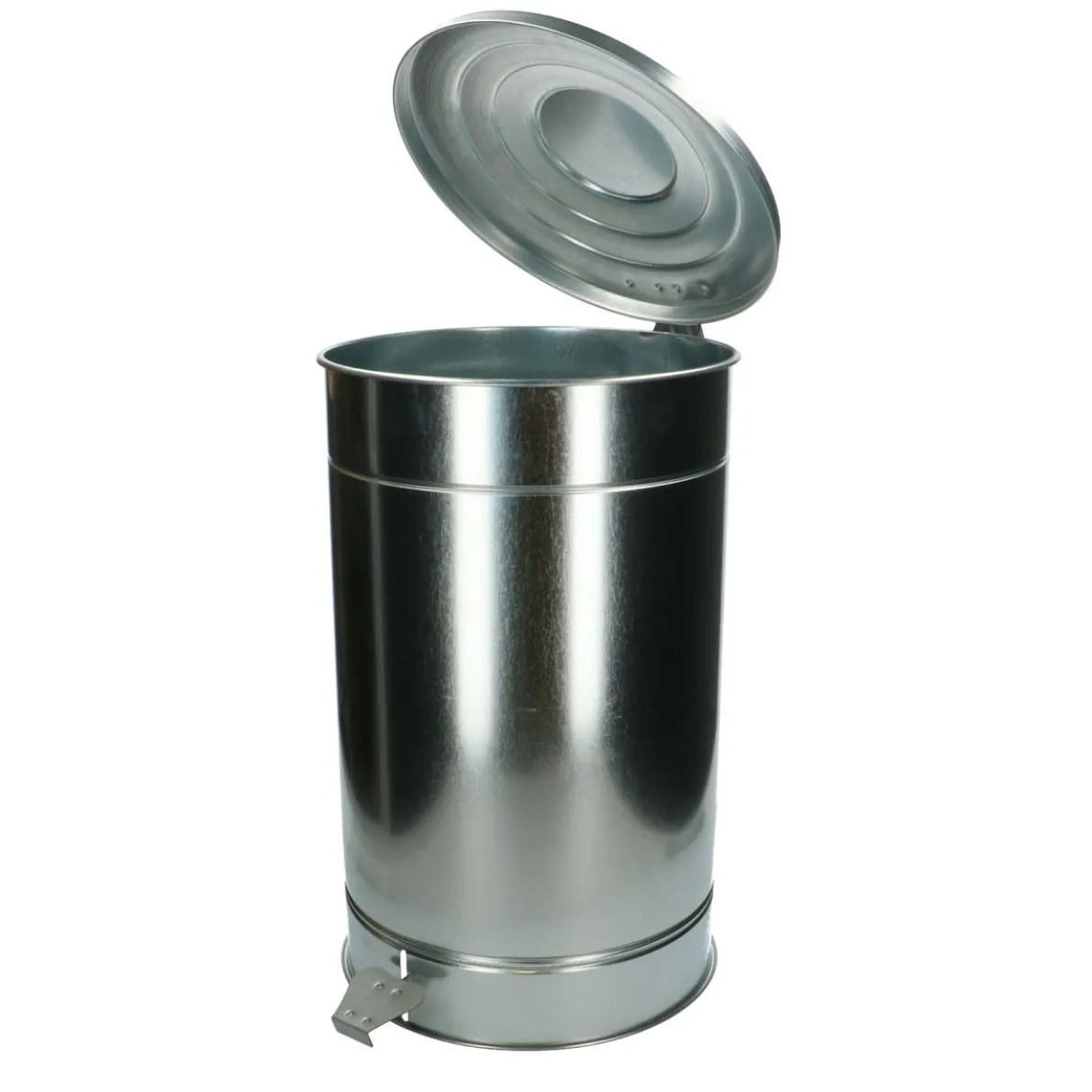 Pedaalemmer, zink, 45 l