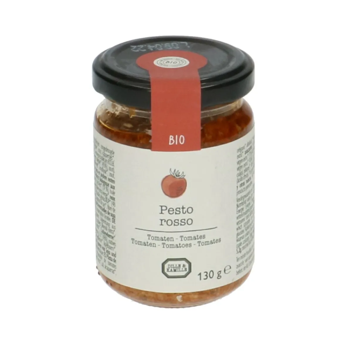 Pesto rosso, biologisch, 130 gram