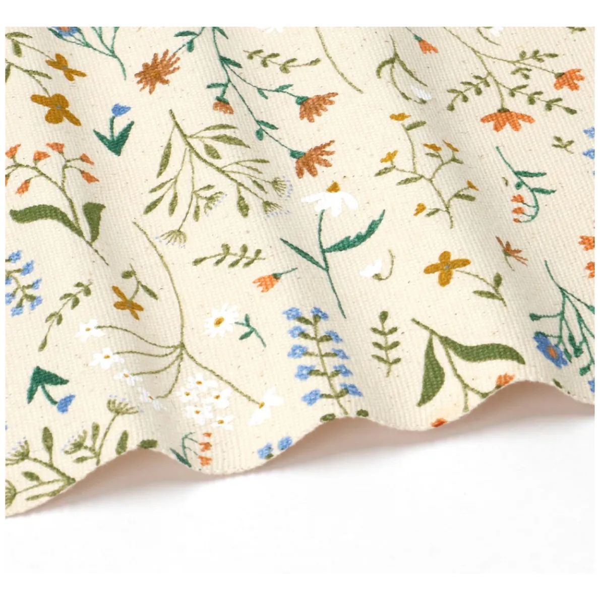 Placemat, GOTS bio-katoen, veldbloemen, 35 x 50 cm