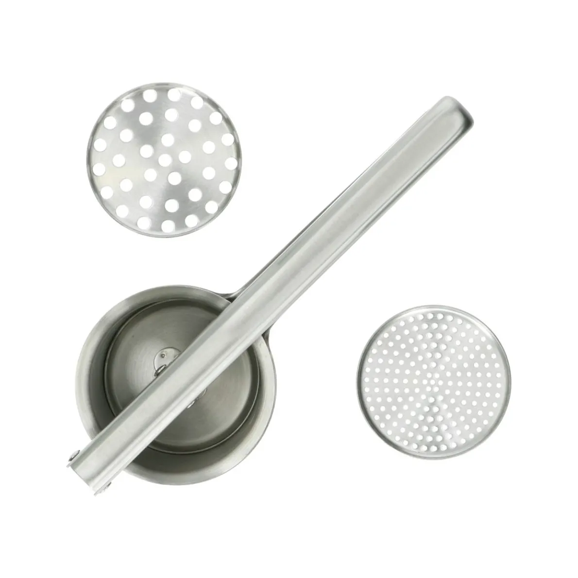 Pureeknijper, roestvrij staal