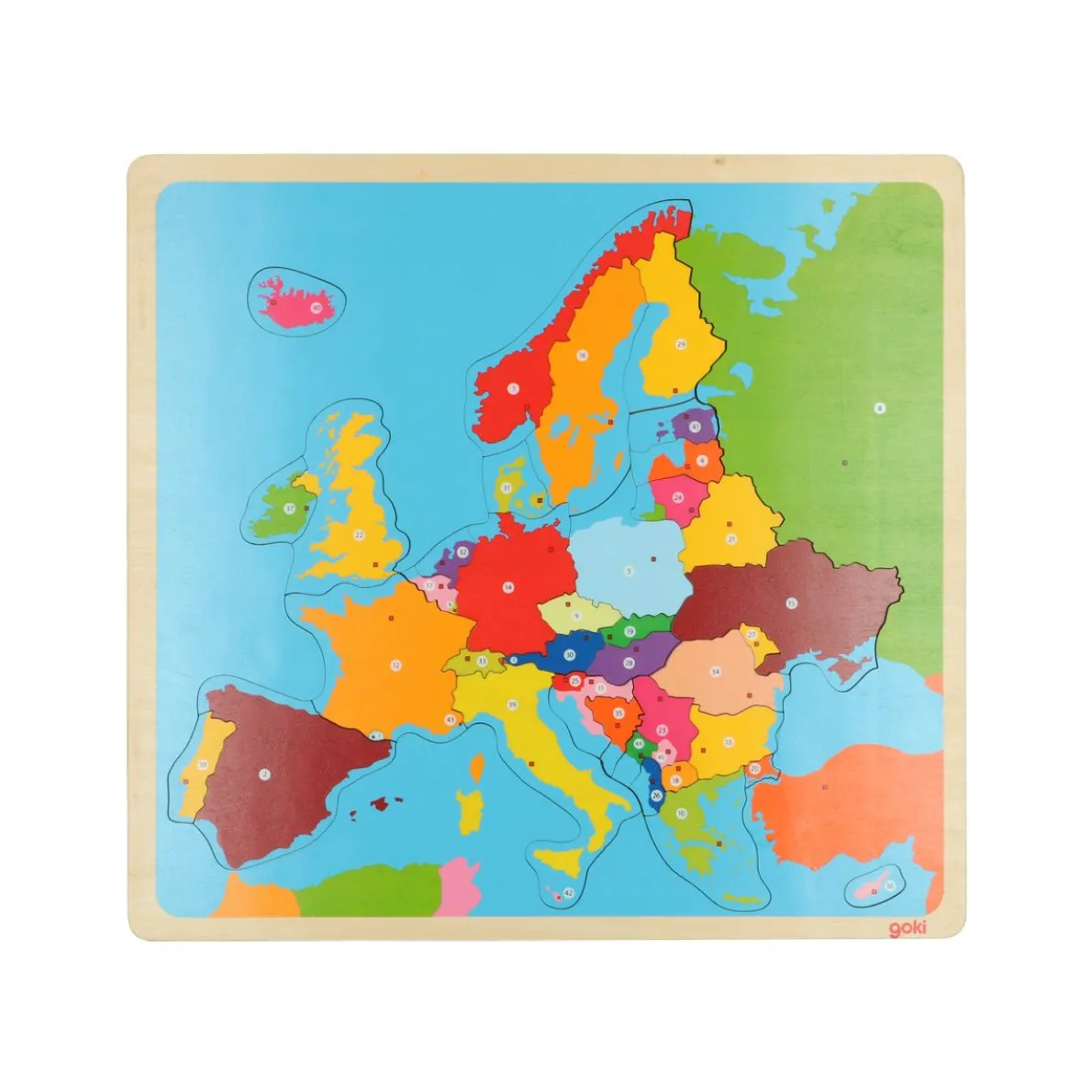 Puzzel Europa, 5+