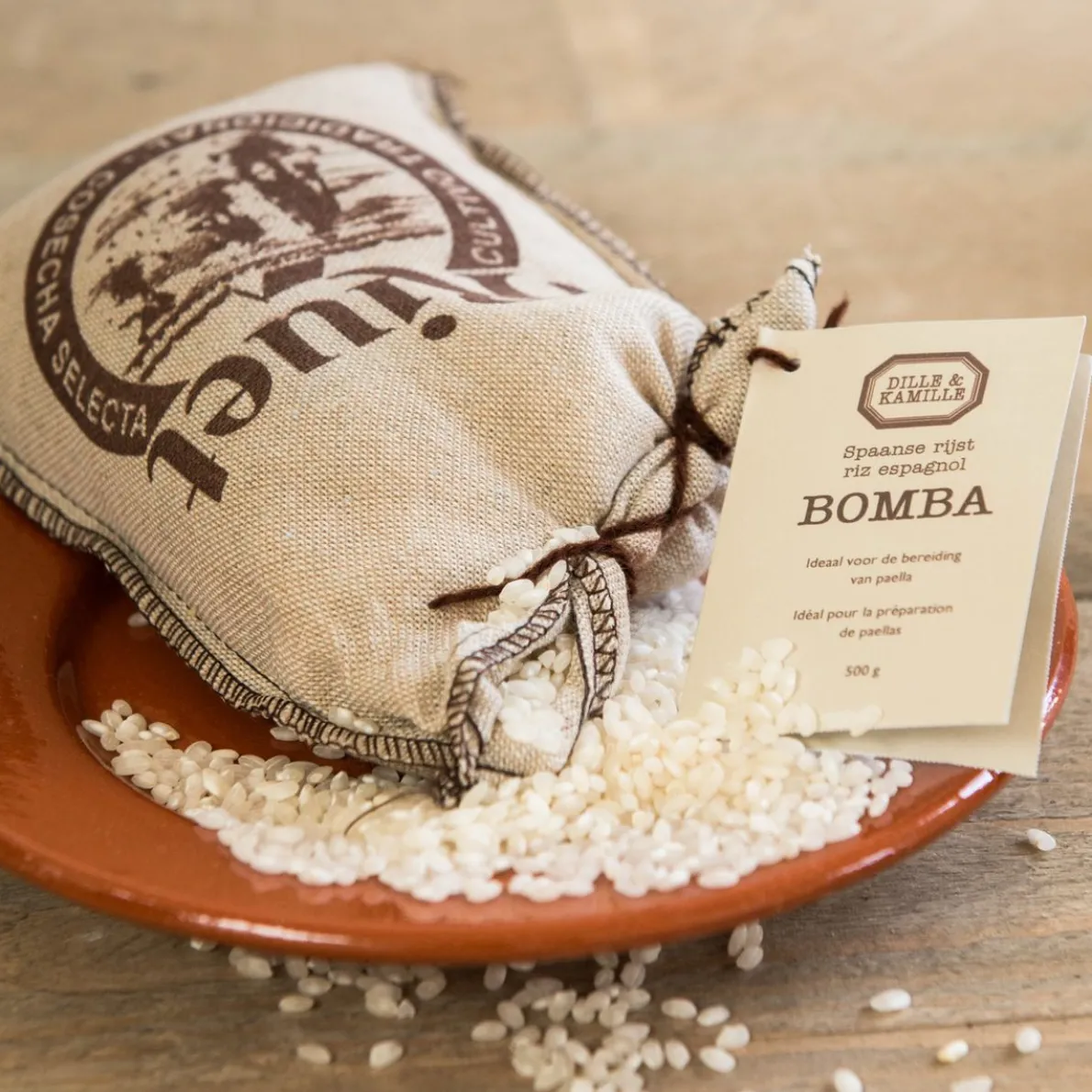 Rijst, bomba, paella, 500 gram