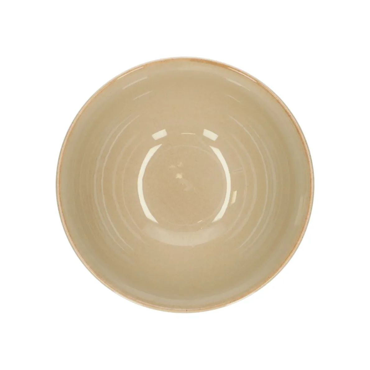 Schaal reactief glazuur, steengoed, zand, Ø 18 cm